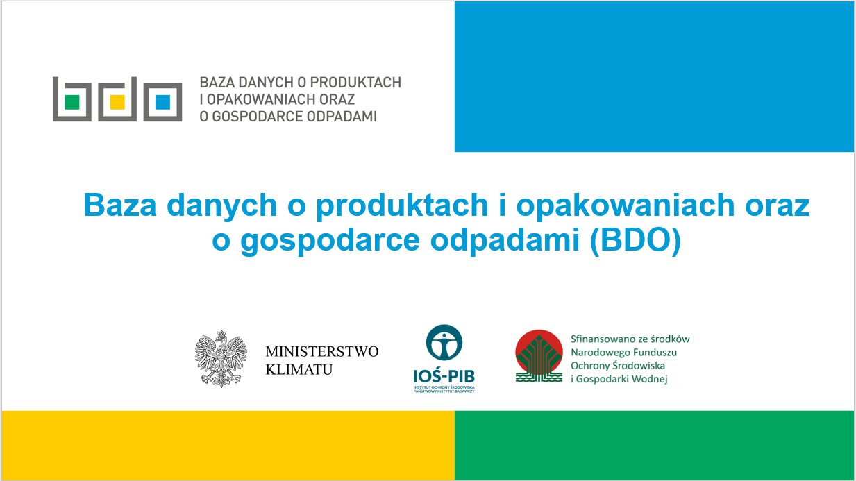 BDO - gospodarowanie odpadami